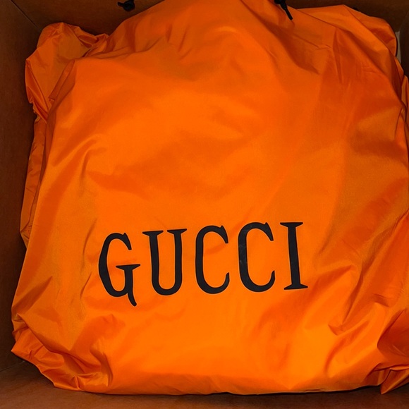 Gucci Off The Grid backpack orange GG ECONYL - Picture 11 of 15